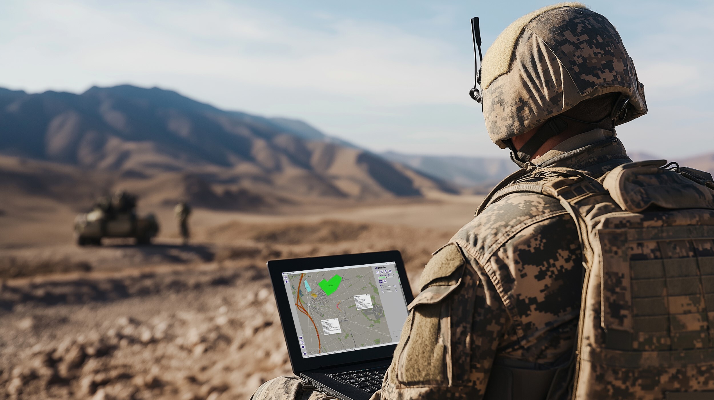 BlighterNexus HMI in operation in the field