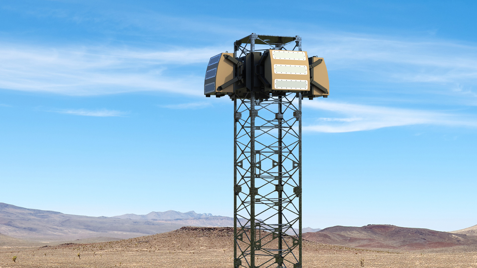 blighter-a800-3d-drone-detection-radar-on-tower-in-desert-zoomed-in