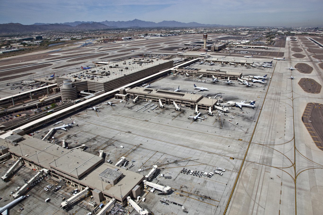 Blighter Radars providing surveillance for an airport's perimeter security